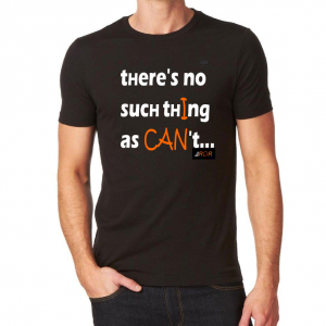 RunDonnaRun 'There's no such thing as CAN't...' tee